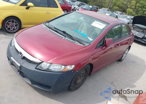 2009 Honda Civic Lx from USA, damaged, VIN 2HGFA16539H328880